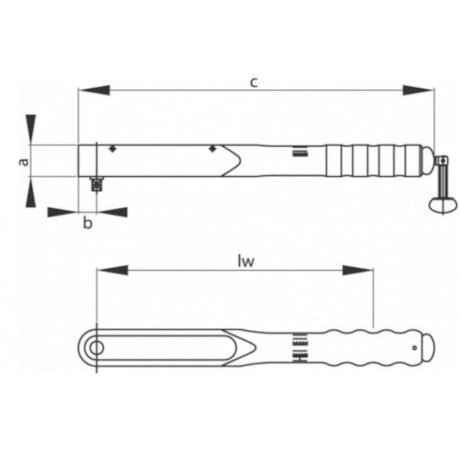 Torquímetro de Estalo Dremometer CD 3/4