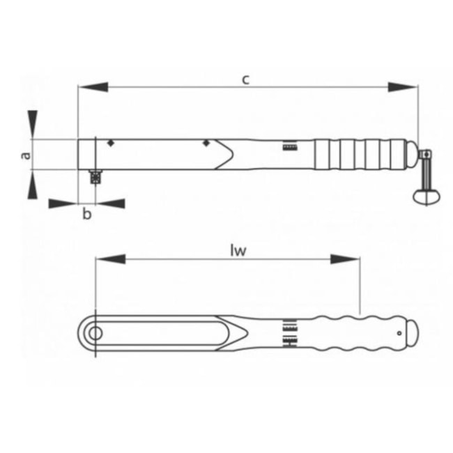 Torquímetro de Estalo Dremometer DSL 3/4
