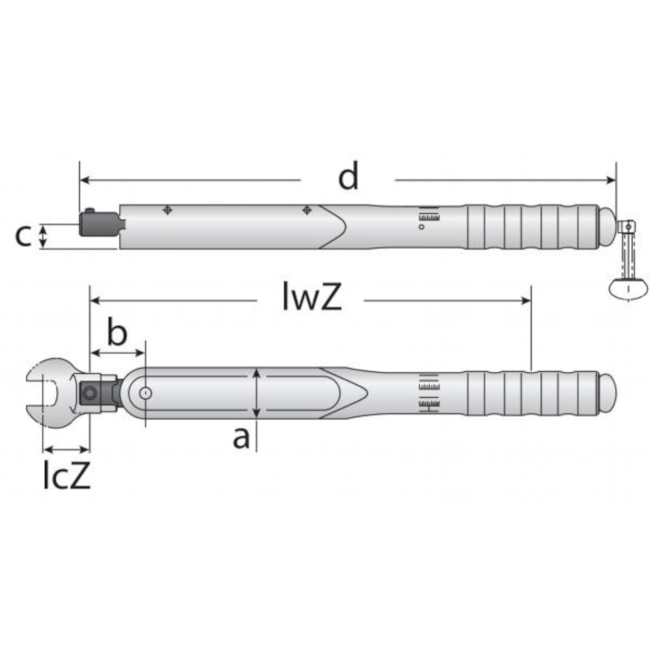 Torquímetro de Estalo Dremometer Z 22mm 140/620Nm 8463-10 GEDORE-3ce13df9-06ee-43f7-9dfb-402e1ee4fbfa