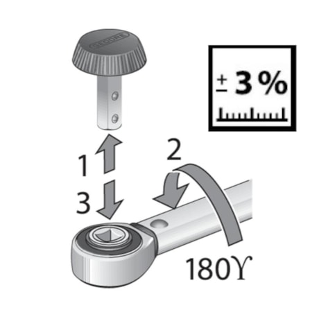 Torquímetro de Estalo Torcofix K 50N.m 3/8'' 4549-05 GEDORE-918d2803-08e6-4583-a28d-208ddfbf8391