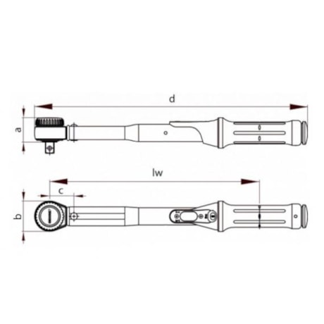 Torquímetro de Estalo Torcofix K 50N.m 3/8'' 4549-05 GEDORE-9ec34185-ee2c-434c-ad46-63cd3b96598d