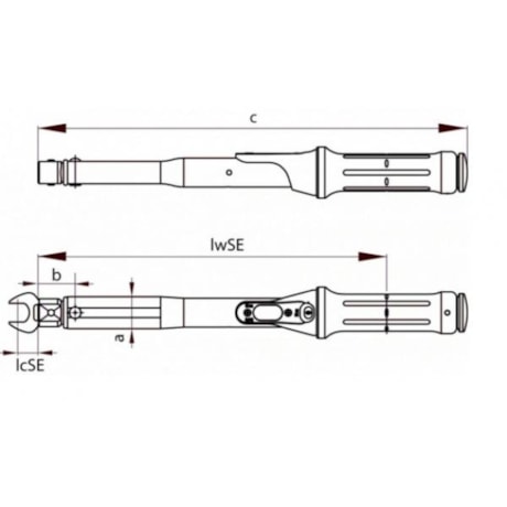 Torquímetro de Estalo Torcofix SE 14x18mm 60/300Nm 4300-01 GEDORE-43f2d893-e9a7-4d0d-8878-84e7a62cc768