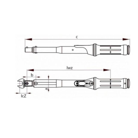 Torquímetro de Estalo Torcofix Z 16mm 10/50Nm 4405-05 GEDORE-177819d2-f495-466e-8e3c-0513fdbfdc5b