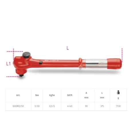 Torquímetro Estalo 50nm Encx 1/2