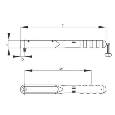 Torquímetro Estalo Dremometer 40N.m 3/8