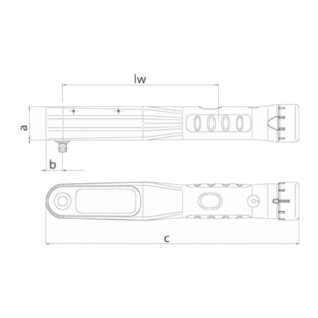 Torquímetro Estalo Dremometer Mini 12N.m 1/4'' 753-11 GEDORE-52982913-b10d-4cb5-97f8-5ef5d5709b7a