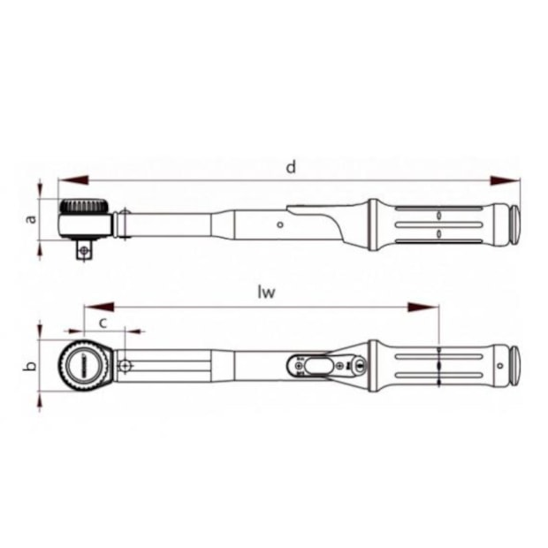 Torquímetro Estalo Torcofix K 5N.m 1/4'' 4549-00 GEDORE-fd16808c-9942-483f-bf3a-7f847c038b70