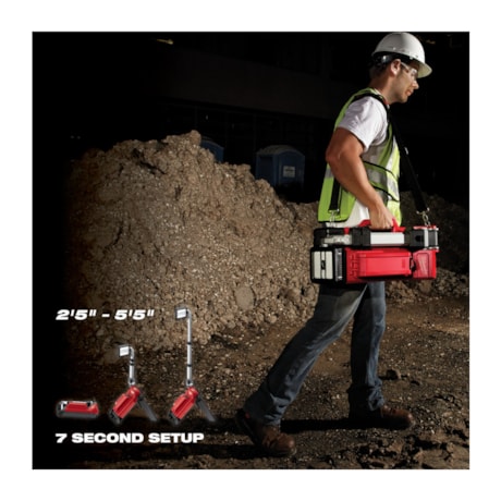 Torre de Iluminação LED 18V 5400 Lumens sem Carregador e Bateria 2120-20 MILWAUKEE-dcec8c97-c282-406e-a4f5-5efb8f69e53e