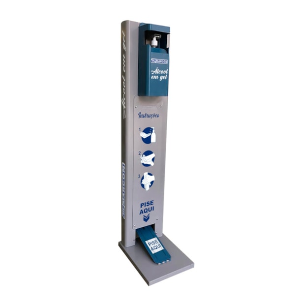 Totem para Álcool Gel com Pedal TOT-1 MARCON-0d2f345f-fcb3-4d6e-aa20-49dd3550d179