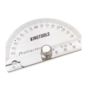 Transferidor de Ângulos Tipo Meia Lua 180º 600.090 KINGTOOLS