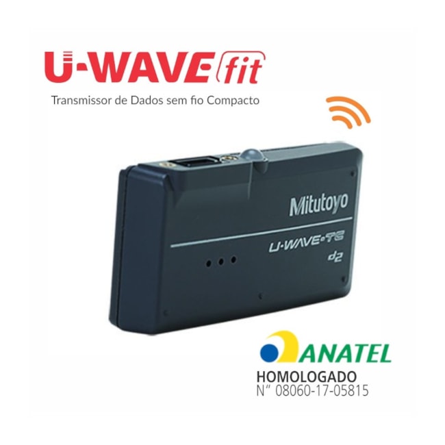Transmissor de Dados sem Fio U-WAVE Fit para Paquímetros 264-621B MITUTOYO-35435caa-aa97-4d3e-97ab-5344e7c6b6b1
