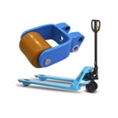 Transpalete Manual 2,5 Toneladas 680mm com Rodas Simples de Poliuretano TM2500/SP PALETRANS Transpalete Manual 2,5 Toneladas 680mm com Rodas Simples de Poliuretano TM2500/SP PALETRANS
