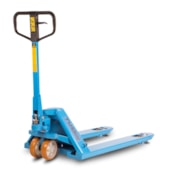 Transpalete Manual 2,5 Toneladas 680mm com Rodas Simples de Poliuretano TM2500/SP PALETRANS Transpalete Manual 2,5 Toneladas 680mm com Rodas Simples de Poliuretano TM2500/SP PALETRANS