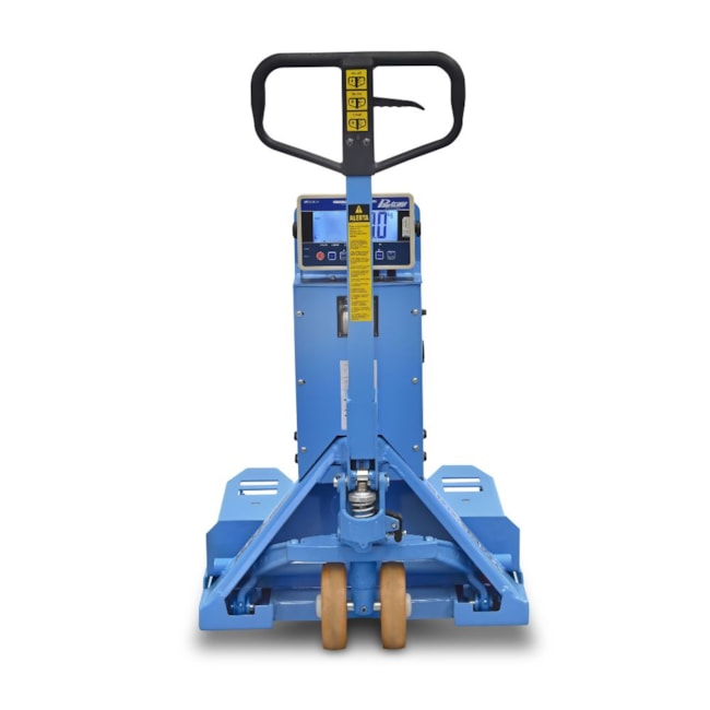 Transpalete Manual Balança Digital 2000kg com Impressora Coluna 700 x 1150mm Simples Poliuretano TM2000/B PALETRANS-955a582a-e387-4593-a306-fff657d1eb31