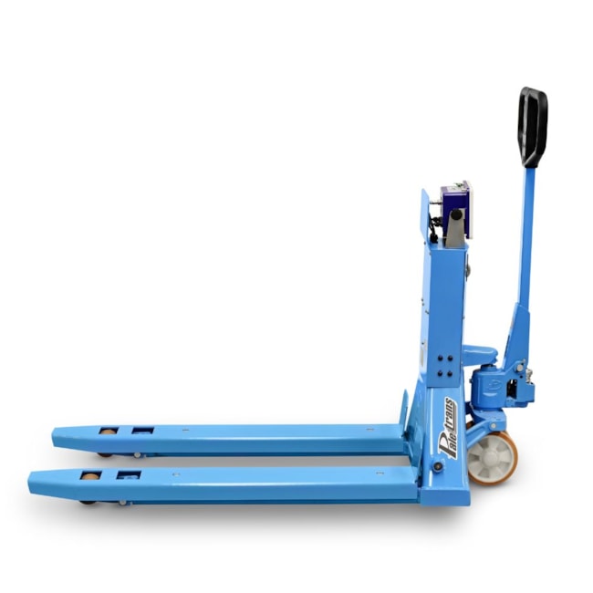 Transpalete Manual Balança Digital 2000kg com Impressora Coluna 700 x 1150mm Simples Poliuretano TM2000/B PALETRANS-94416752-b94b-404e-8711-4f6e2b9b9807