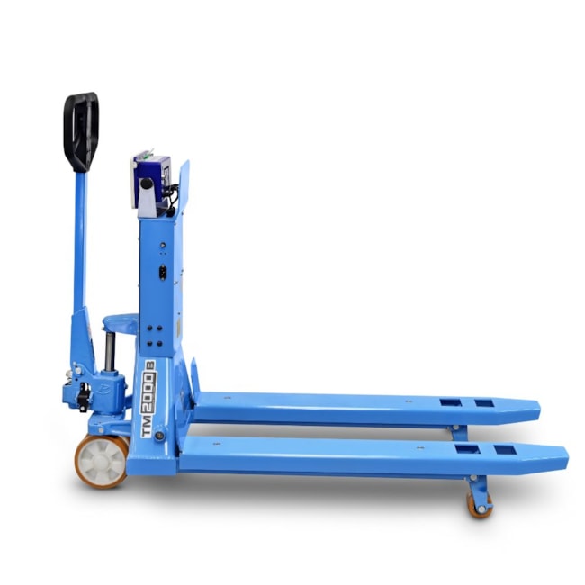 Transpalete Manual Balança Digital sem Impressora 700 x 1150mm Simples Poliuretano TM2000/B PALETRANS-15eaf255-c53d-43af-b80a-63fce0be811f