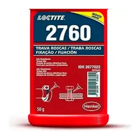 Trava Rosca Alto Torque 50 G 2760 LOCTITE-66060678-c64c-4c39-892d-b5a2e58c8d4b