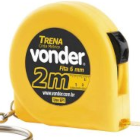 Trena Chaveiro em Aço 2 Metros X 6mm 3868000000 VONDER-bda8a1ea-6cbd-4442-ad14-295163d9923f