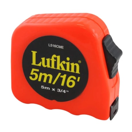 Trena Curta com Fita de Aço 5 Metros L516CMES LUFKIN-9bf78cf7-0ef6-4e67-8961-a6e4956cb72f