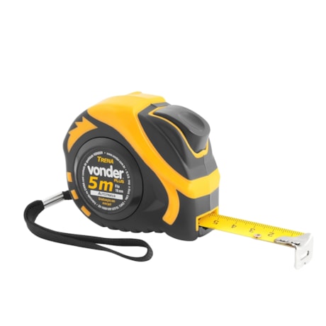 Trena Curta de Aço 5m x 19mm MM/POL Auto Autotrava Emborrachada 3868505505 VONDER-39ff3543-4128-4a70-aa65-129dfd8756da