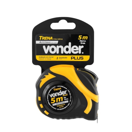 Trena Curta de Aço 5m x 19mm MM/POL Auto Autotrava Emborrachada 3868505505 VONDER-abae1da2-0710-4900-89cc-9d68f0be8612