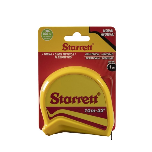 Trena Curta de Bolso 10 Metros KTS1-10ME-S STARRETT-b17de94f-d3de-4df0-a916-5254282050aa