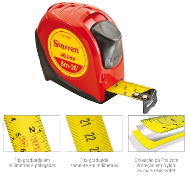 Trena Curta de Bolso Exact 8 Metros KTX1-8ME-S STARRETT
											-a849d7d7-8c6a-4ae8-8b85-84e73e541c38