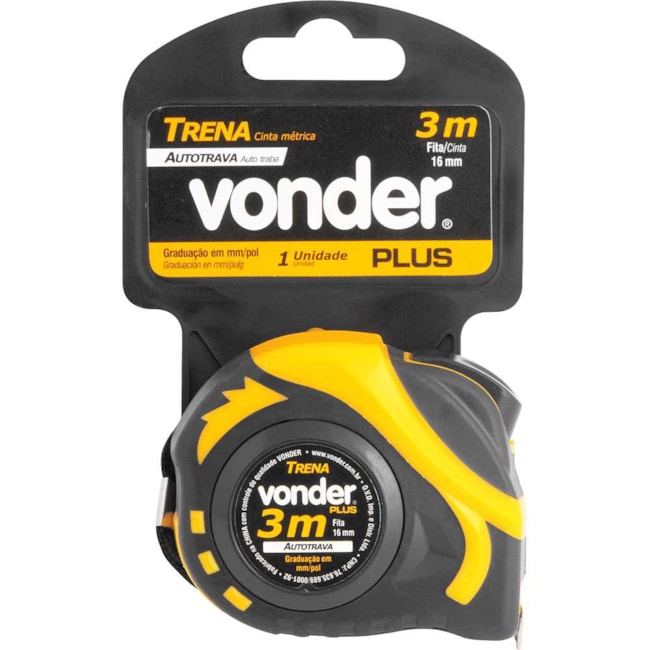 Trena Curta em Aço 3 Metros X 16mm com Auto Trava 3868303303 VONDER-c0287817-2dd2-4d16-a2b6-6aeac8d0795a