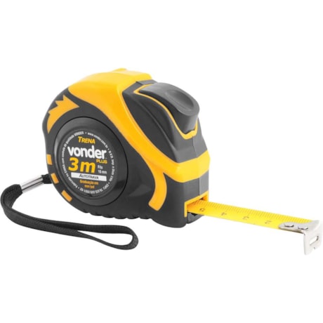 Trena Curta em Aço 3 Metros X 16mm com Auto Trava 3868303303 VONDER-36d88992-299e-4664-9aa6-9f2c5f5d6d60