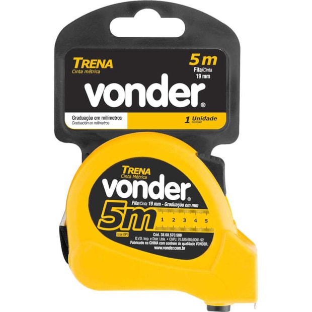 Trena Curta em Aço 5 Metros X 19mm 3868570500 VONDER-8c283509-4f3f-44d8-ad36-9a620dfc1007