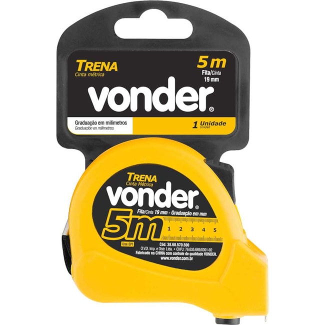 Trena Curta em Aço 5 Metros X 19mm 3868570500 VONDER-d5f008e4-3333-4ccb-96ba-452425b2c411