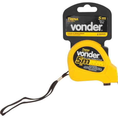 Trena Curta em Aço 5 Metros X 25mm 3868570025 VONDER-ce108094-5fba-4edd-bb14-adeeb7d587d1