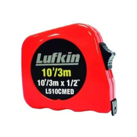 Trena de Aço 3 Metros X 12.7mm sem Blister L510CMED LUFKIN-9ee6b9b2-d4c1-414e-98f4-ba14912ceee7