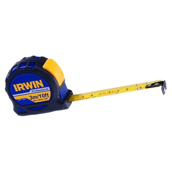 Trena de Aço 3 Metros x 16mm Abs Professional IW13949 IRWIN-14655305-2389-4b45-8d9c-73932186f84c