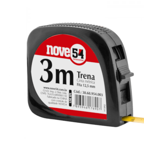 Trena de Aço 3mX12.5mm Hobby 3868954003 NOVE54-1660787d-9e53-4f12-a1b7-c38fb5be9fc7