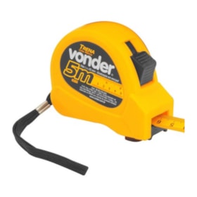 Trena de Aço 5 Metros x 19mm com Trava 3868570005 VONDER