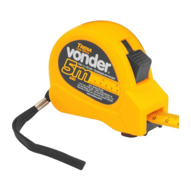 Trena de Aço 5 Metros x 19mm com Trava 3868570005 VONDER-921fc96d-9c8c-41f0-a0e7-450c9d03baa9