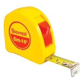 Trena de Aço 5 metros x 19mm sem Blister STS34-5ME STARRETT 
														