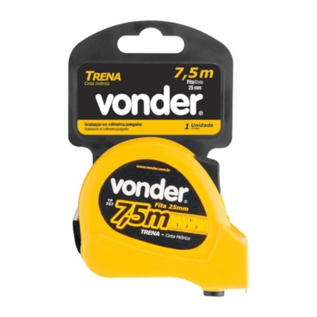 Trena de Aço 7.5 Metros x 25mm com Trava 3868770075 VONDER-07714f34-9a3e-43d6-8429-038813efd50a