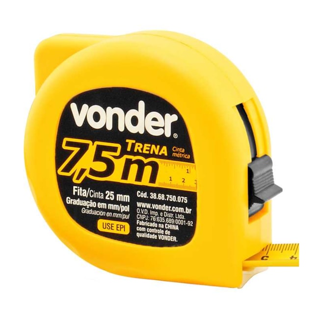 Trena de Aço 7,5m x 25mm com Trava 3868750075 VONDER-d300c346-dc99-4c9d-9648-cb9d0af42e26
