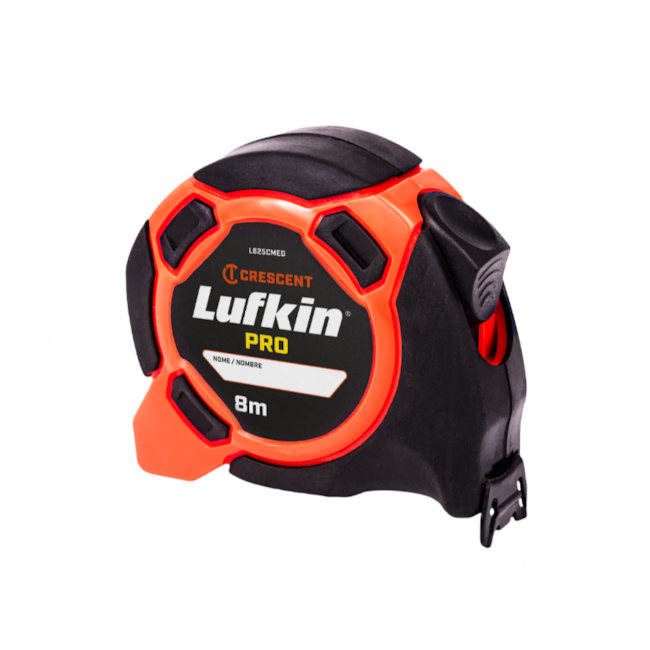 Trena de Aço 8 Metros X 25mm com Display Emborrachado L625CMED LUFKIN-e7c596af-881b-4a26-9811-3e302d4503c5