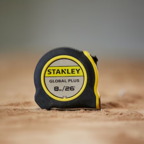 Trena de Aço 8 Metros x 25mm GLOBAL PLUS 30-726 STANLEY-1d8f2712-ca3f-4bda-89a1-8f8d3792c128