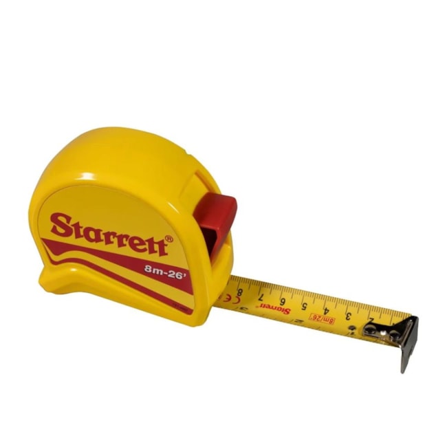 Trena de Aço 8 metros x 25mm sem Blister STS1-8ME STARRETT-39b9e413-381f-4cad-8e96-21ca3f6078c0