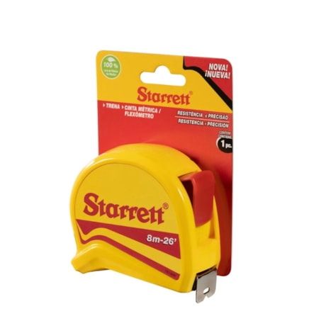 Trena de Aço 8 metros x 25mm sem Blister STS1-8ME STARRETT-469c22a7-4501-478a-95a0-bfe356f722c5