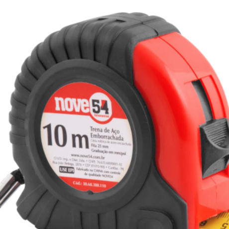 Trena de Aço Emborrachada 10mX25mm 3868388110 NOVE54-13a4352c-aee5-41fa-a9b3-c50696d7b7ea