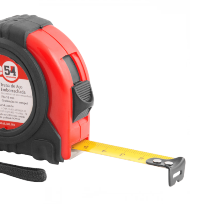 Trena de Aço Emborrachada 3mX16mm 3868388303 NOVE54-04a807e1-0477-48dc-a99b-ba96e6ac2421