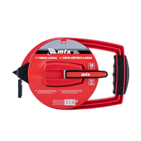 Trena de Aço Longa 50mx12.5mm Fita Metálica e Estojo Plástico Fechado 3122655 MTX-cc642ccf-ab2f-4cf4-b686-ed7f2c3b6374