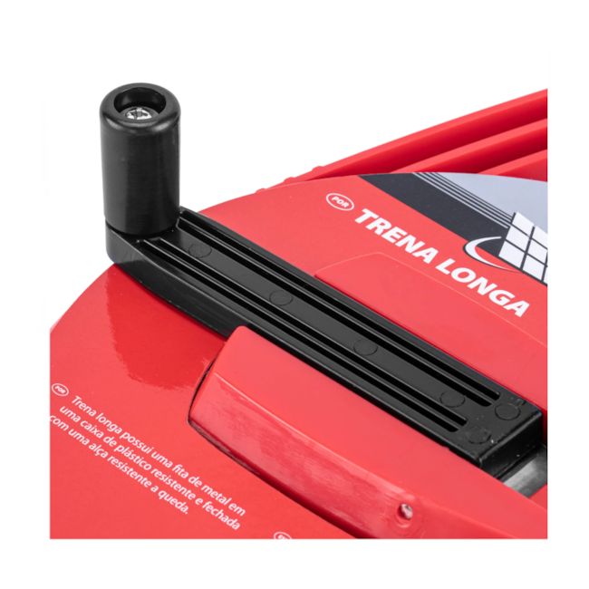 Trena de Aço Longa 50mx12.5mm Fita Metálica e Estojo Plástico Fechado 3122655 MTX-56ba3072-f858-4613-bd24-21111a21810c