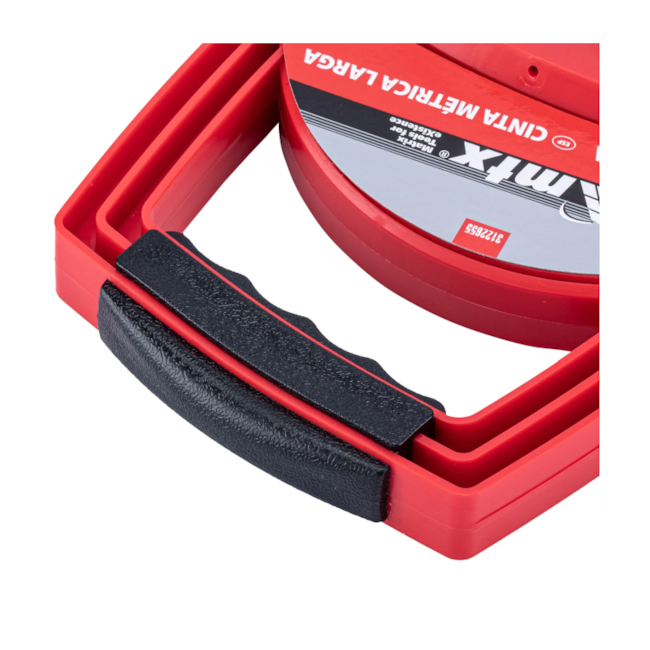 Trena de Aço Longa 50mx12.5mm Fita Metálica e Estojo Plástico Fechado 3122655 MTX-105ef7f9-aa77-4efb-8f23-b9f8ac4ac39c