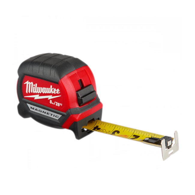 Trena de Aço Magnético 8 Metros x 25mm 48-22-0326 MILWAUKEE-373f7ca7-7b0d-4c86-b6f2-5b97c0b2b855